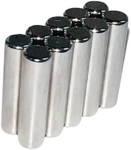 1/4" x 1" Cylinder Neodymium Magnets - Multipurpose, Ultra-Strong Rare Earth Magnets (Pack of 10) in Saudi Arabia