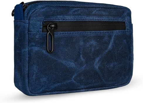 Sayram SP7/SP8 EDC Belt Pouch - Waxed Canvas With Zipper, Waist Pack for Men, Anti-Theft Pickpocket Organizer for Daily Use in Saudi Arabia