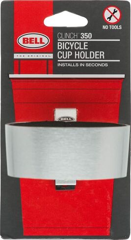 Bell Clinch No Tools Cup Holder, Silver in Saudi Arabia