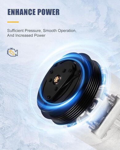 OCPTY Air Conditioning Compressor CO 20741C for Chevy Cavalier Cobalt HHR Malibu for Pontiac G5 G6 for Pursuit for Sunfire for Saturn Aura Ion 2.0L 2.2L 2.4L 2002-2013 in Saudi Arabia