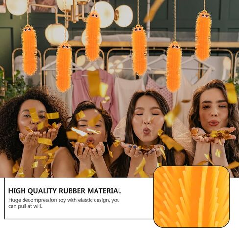 1pcs Flashing Light Up Stretchy Caterpillars, Stress Balls Toy, Anxiety and Stress Relief Toys for Adults Teen Kids(Random Color) in Saudi Arabia