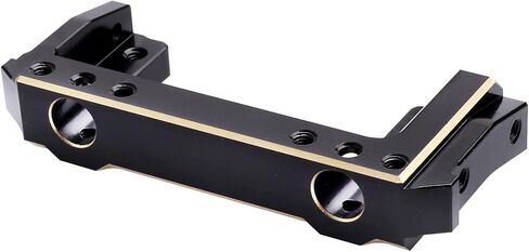 Hobbypark Brass Front Bumper Mount Servo Mounting Bracket Stand Counterweight Compatible with Axial SCX10 II Upgrades 90046 90047 1/10 RC Crawler in Saudi Arabia