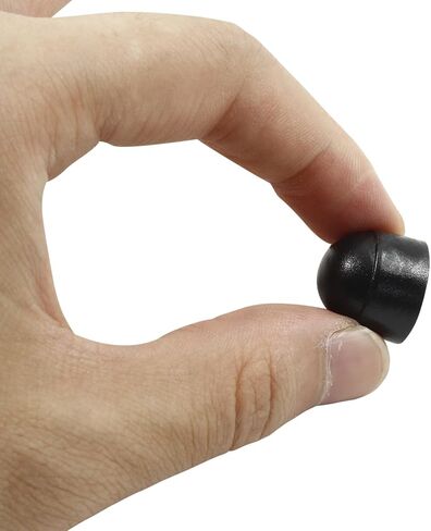 Hitefu 25PCS Hex Head Bolt Covers, Black Dome Bolt Nut Protective Caps, Acorn Hex Cap Nuts for Hexagonal Screws, M8 (13 x 15.5mm) in Saudi Arabia