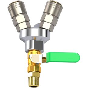 Quick Connector C Self Lock Round Tee 2 Ball Valve; Valve in Kuwait