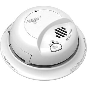 التنبيه الأول كاشف الدخان السلكي BRK SMI100-AC | بطارية احتياطية in Kuwait