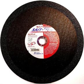 United Abrasives- SAIT 24160 14 بوصة × 1/8 بوصة × 20 مم 5460 أقصى دورة في الدقيقة النوع 1 XFC - عجلة قطع منشار محمولة سريعة القطع للغاية، 10 عبوات in Kuwait