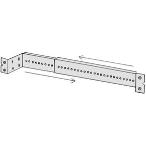 50 Pack, E-Z Bar 24A. Adjustable Bar Brackets for Mounting 1 1/2" or 2 1/8" Deep Electrical Outlet Boxes. for 16" to 26" Metal or Wood Stud spacing. UL Listed. Proudly Made in The USA. in Saudi Arabia