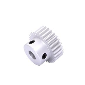 Steel Heavy Duty Motor Pinion Gear 1M 12-60Teeth Aluminum Alloy Motor Spur Gear Straight(1M 22T Hole-12) in Kuwait