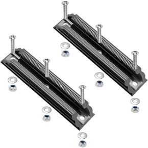 4" Kayak Gear Track Kayak Rail Mount System Works with 1/2" Wide Track Hardware Replacement for YakAttack Gear Tracks GTSL90 Kayak Accessory Track Rail for Boat Fishing Accessories 2Pack in Kuwait