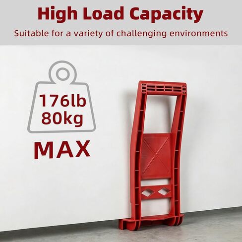 2 Pack Drywall Carrier, 176Lbs Load Bearing Plastic Panel Carrier Tool | Anti-pinch, ABS Plastic, Lightweight, Ergonomic Handling, For Drywall Plywood Glass Board Plasterboard MDF in Kuwait