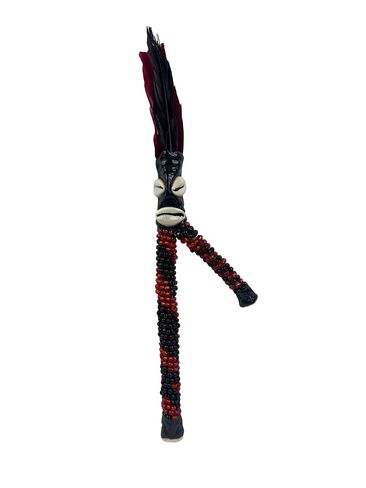 Garabato de Elegua 12 بوصة Eshu Garabato para Eleggua Guava Stick Garabato for Eleguá تميمة الحماية الروحية من Elegua لفتح طرق Ifa Santeria Yoruba طقوس الدين لعناصر محارب Osha Orisha in Kuwait