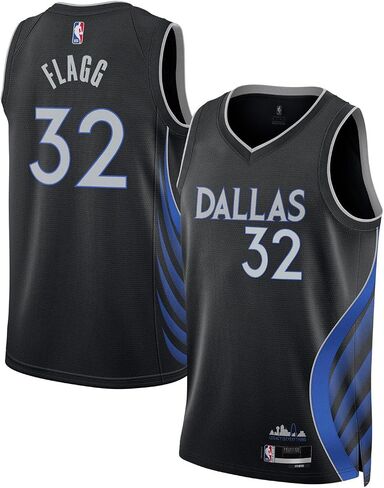 Cooper Flagg Dallas Mavericks NBA Kids Youth 8-20 Black City Edition Swingman Jersey in Kuwait