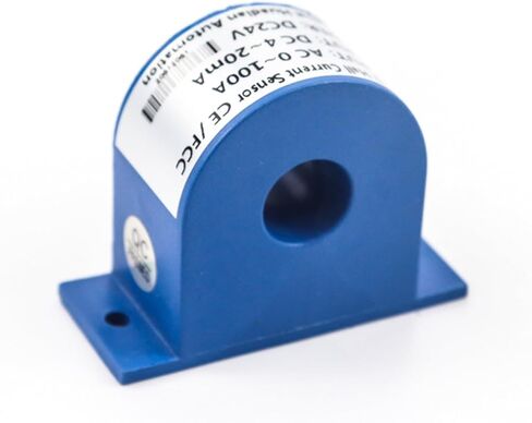 DC Current Transmitter 0~150A Open Loop Hall Current Sensor AC Current Transducer 220VAC Power Output 0-20mA(Rs485,0-2000A AC) in Kuwait