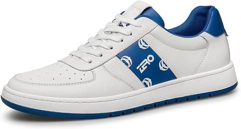 ZRO Men's Business Casual Leather Sneakers - Breathable Genuine Cowhide Lace-Up Shoes for Office & Outdoor in Saudi Arabia