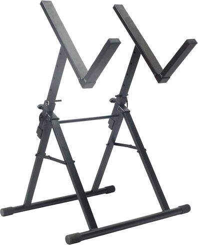 GRIFFIN Guitar Amplifier Stand (Stage-FramePRO Series) – Low Profile Audio Amp Tilt Back Adjustment – Combo PA Speaker Karaoke Monitor Holder – Speaker Cabinet Studio Equipment Platform Riser in Kuwait