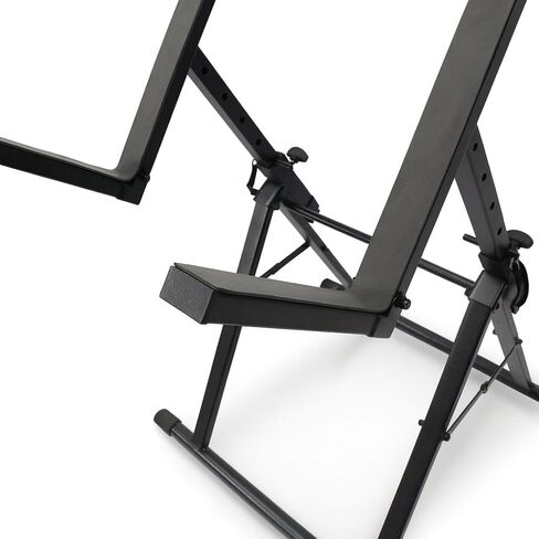 GRIFFIN Guitar Amplifier Stand (Stage-FramePRO Series) – Low Profile Audio Amp Tilt Back Adjustment – Combo PA Speaker Karaoke Monitor Holder – Speaker Cabinet Studio Equipment Platform Riser in Kuwait
