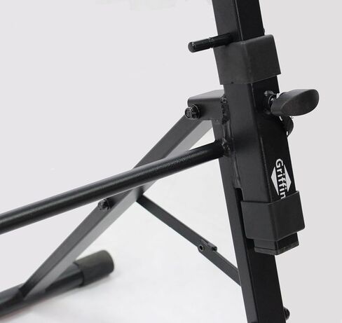 GRIFFIN Guitar Amplifier Stand (Stage-FramePRO Series) – Low Profile Audio Amp Tilt Back Adjustment – Combo PA Speaker Karaoke Monitor Holder – Speaker Cabinet Studio Equipment Platform Riser in Kuwait