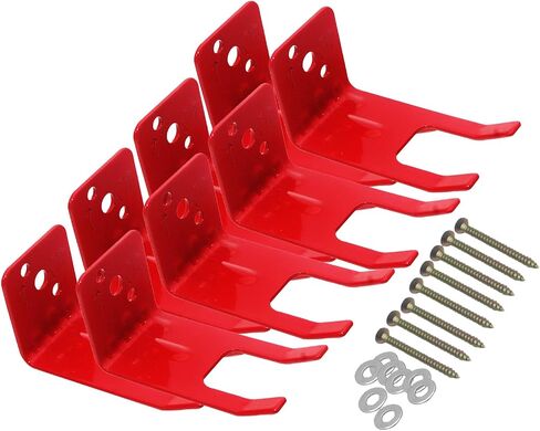 Fire Extinguisher Mounts & Brackets,8 Pack Fire Extinguisher Brackets and Holders, Fire Extinguisher Wall Hook Holder Hanger for 5 to 13 lbs fire Extinguisher Mount in Kuwait