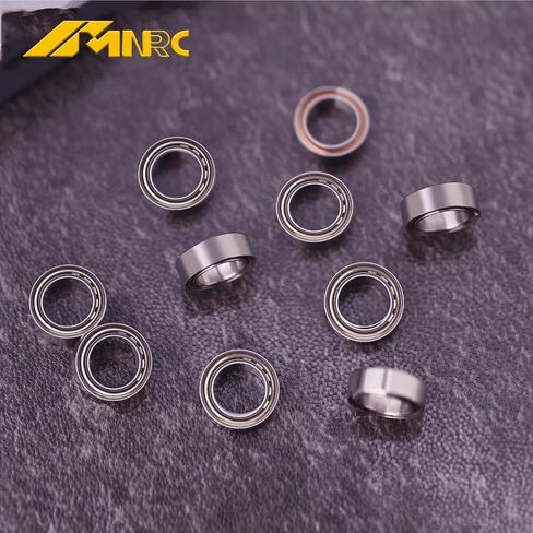 12PCS Ball Bearing 6.35x9.525x3.175mm for 1/14 H14BM 14301 14302 14209 14210 1/16 H16 H16BM H16PL H16DR 16207 16208 16209 Series Upgrades Part in Kuwait