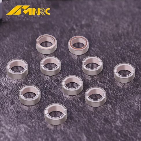 12PCS Ball Bearing 6.35x9.525x3.175mm for 1/14 H14BM 14301 14302 14209 14210 1/16 H16 H16BM H16PL H16DR 16207 16208 16209 Series Upgrades Part in Kuwait