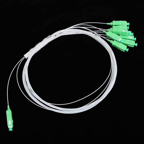 الفاصل البصري 1 × 8 PLC كابلات الشبكات منخفضة فقدان الإدخال لنقل البيانات عالية الأداء - مثالية لأنظمة الاتصالات in Kuwait