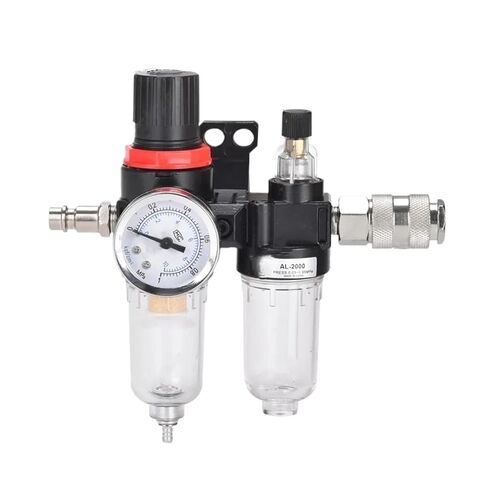 AFC2000 1/4 Air Compressor Oil-Water Separator Filter Regulator Trap Spray Gun Pressure Reducing Valve(AFC-SMPM20) in Saudi Arabia