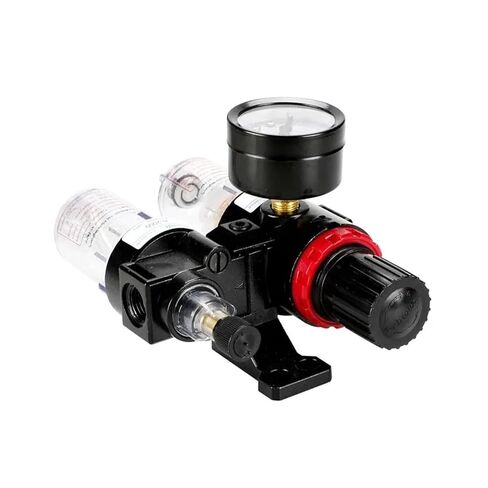 AFC2000 1/4 Air Compressor Oil-Water Separator Filter Regulator Trap Spray Gun Pressure Reducing Valve(AFC-SMPM20) in Saudi Arabia