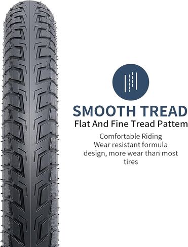 YUNSCM 2-PCS 20" Folding Replacement Bike Tires 20x2.35/60-406 City, Road Bicycle Tires (Y-1589) in Kuwait