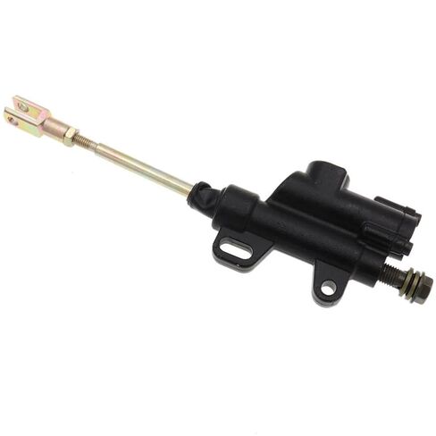 Universal M10 10mm Foot Rear Master Cylinder Hydraulic Brake Pump Compatible with Motorcycle 通用 M10 10 毫米英尺后主缸液压制动泵，兼容摩托车(M10 Black) in Kuwait