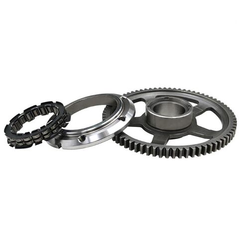One Way Starter Clutch Gear Assembly Bearing Gear Flywheel Compatible with TRX400EX 400 EX 1999-2008 TRX400X 2009-2014 in Kuwait