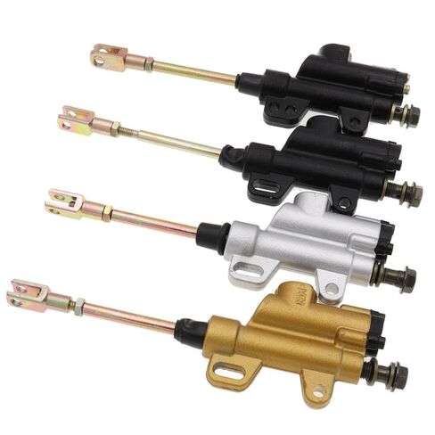 Universal M10 10mm Foot Rear Master Cylinder Hydraulic Brake Pump Compatible with Motorcycle 通用 M10 10 毫米英尺后主缸液压制动泵，兼容摩托车(M10 Black) in Kuwait