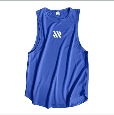 Mens Workout Tanks Top Gym Cut Off Sleeveless Shirts Mesh Quick Dry Muscle Running Athletic Shirts Comfy Summer Tank in Kuwait