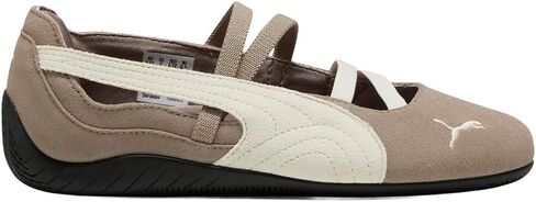 حذاء رياضي نسائي من PUMA Speedcat باليه من الجلد السويدي كاجوال - بني in Kuwait
