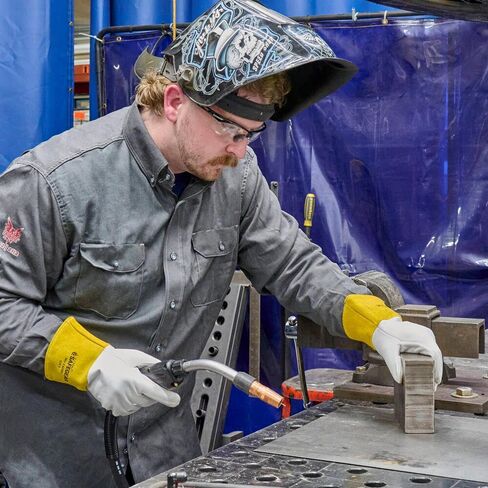 J. J. Keller SAFEGEAR Tig Welding Cowhide Leather Work Gloves - 2 Pairs in Kuwait