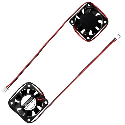 2 Pack 40mm Fan DC 5V 40mm X 10mm Mini Brushless Cooling Fan, 4010 Micro Fans for 3D Printer Computer Case Small Appliances Series Repair Replacement in Kuwait