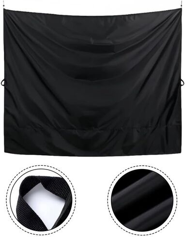 Van Barn Door Privacy Drapes Blocks Sunlight, Ensures Comfort for All Vehicle Occupants in Kuwait