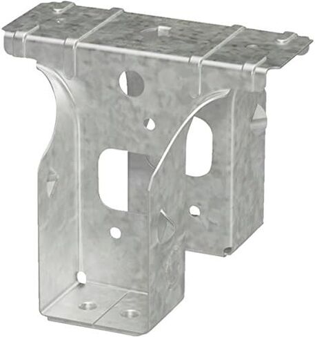 Simpson Strong-Tie Post Frame Hanger PFD24B - Wall Mount, Silver Steel, 2x4 Hanger Bracket - 25 Pack in Kuwait