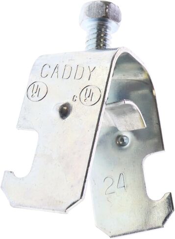 Caddy Erico SCH6B Booted SCH Strut Clamp for 3/8-Inch EMT/Cable to Strut, (100-Pack) Grey in Kuwait