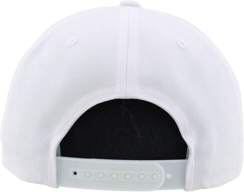 قبعة USMNT Snapback مرخصة رسميًا من الولايات المتحدة الأمريكية، قبعة مسطحة بيل إيكو باللون الأبيض in Kuwait