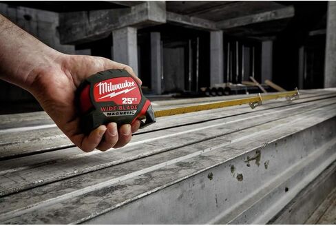 25' Milwaukee Magnetic Wide Blade Tape Measure in Kuwait
