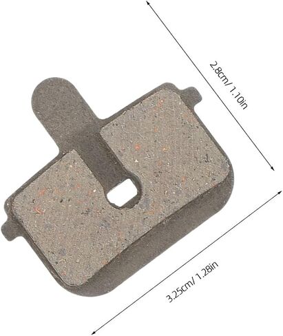 Yardwe 5 Pairs Bicycle Disc Brake Pads for Electric Bike and Mountain Bike, Semi-Metallic Oil-Resistant Hydraulic Brake Replacement Pads, Suitable for Daily Commuting and Outdoor Cycling in Kuwait