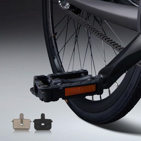 Yardwe 5 Pairs Bicycle Disc Brake Pads for Electric Bike and Mountain Bike, Semi-Metallic Oil-Resistant Hydraulic Brake Replacement Pads, Suitable for Daily Commuting and Outdoor Cycling in Kuwait