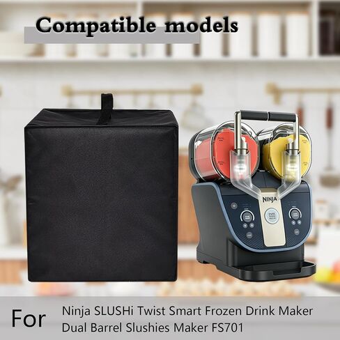 Slushie Machine Cover for Ninja SLUSHi Twist Smart Frozen Drink Maker FS701 | Heavy Duty Waterproof Protective Frozen Drink Maker Cover Slushie Machine Cover for Dual SlushAssist Frozen Drink Maker in Kuwait