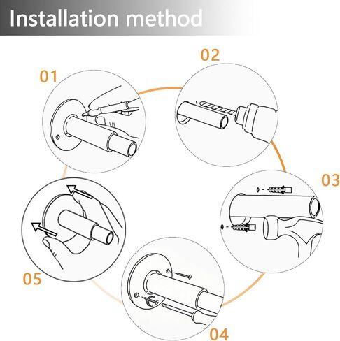 دعم PEX Stub Out، غطاء خط مياه المرحاض، غطاء خط إمداد المرحاض المعدني الكروم 1/2 بوصة مع شفة، يناسب PEX، النحاس وCPVC، عبوتان in Kuwait