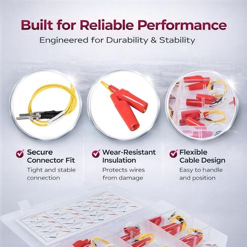 5299367 Electrical Test Lead Kit Replacement for Cummins, 16PCS Wire Connectors & Test Cables Set, Circuit Testing & Diagnostic Tool Kit in Kuwait
