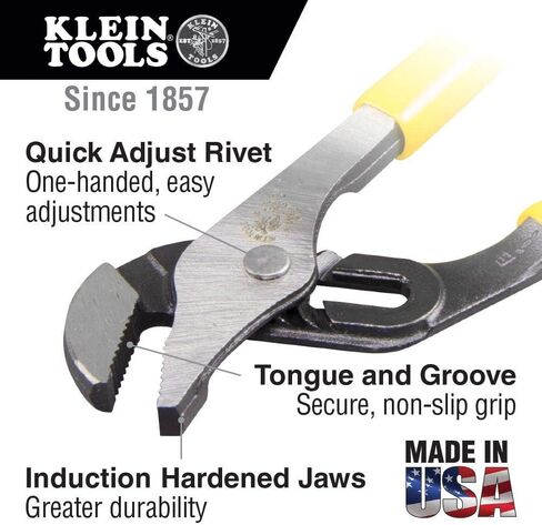 Klein Tools Apprentice Electrician Tool Kit Bundle with Voltage Testers | 11-Piece Tool Set + Electrical Test Kit + Accessories in Kuwait