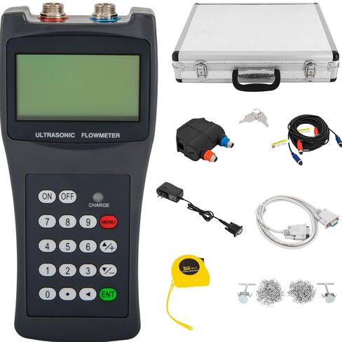 يده مقياس تدفق بالموجات فوق الصوتية TDS-100H المحمولة المشبك على مقياس الجريان M2 محول للأنابيب النحاس البلاستيكية DN50-700mm 1/2 ''-28" in Kuwait
