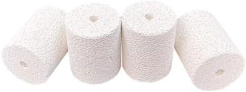 1pc High-Temperature Alumina Quartz Tube Insulation Plug - Furnace Seal for Tube Furnaces(D68mm*65mm OD 80mm) in Kuwait