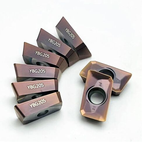 APMT1135 APMT160408 CNC مخرطة التنغستن الصلب كربيد سبائك أدوات القطع طحن إدراج القاطع لجانب الوجه APMT 1135(APMT1135PDER YBG205) in Kuwait