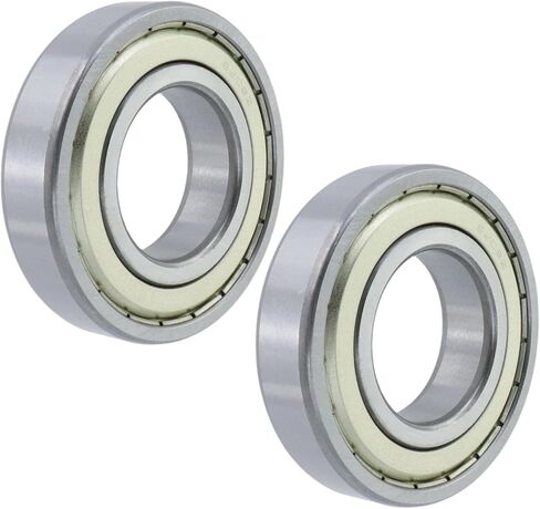 6816-2RS Deep Groove Ball Bearings, Double Rubber Sealed Miniature Bearing Steel Skateboard Bearing 1pcs, 4in Bore 3in OD 0.4in Width, 61816-2RS Bearings in Kuwait